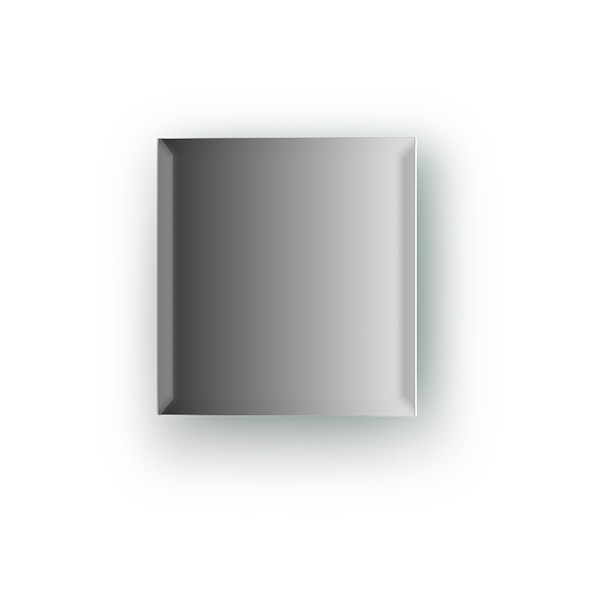 Зеркальная плитка с фацетом 10 mm (квадрат 15х15 cm)