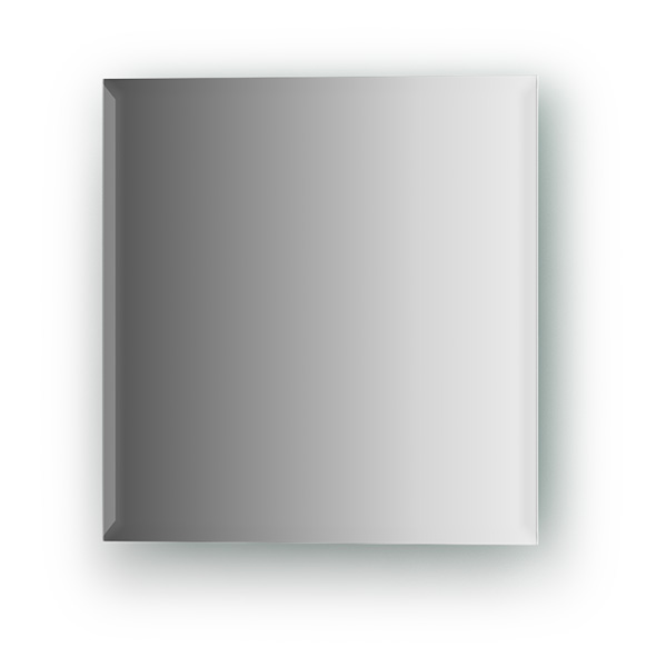 Зеркальная плитка с фацетом 10 mm (квадрат 25х25 cm)