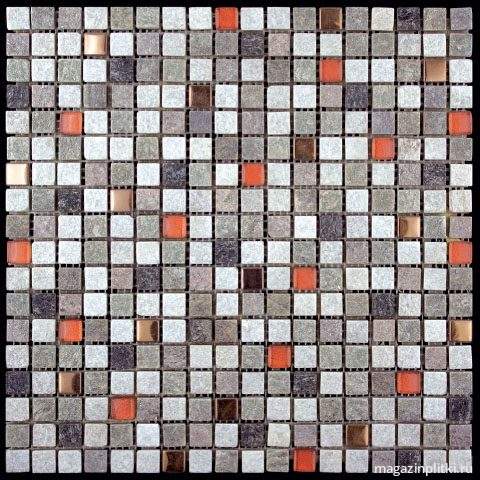 Мозаика стеклянная KBE-03 (KB11-E03) (15х15)