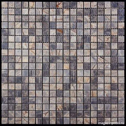 Мозаика из натурального камня M024-15P (M022B-15P) (15x15)