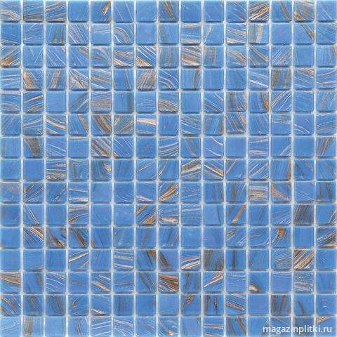Мозаика стеклянная с камнем  STE315 (20х20)