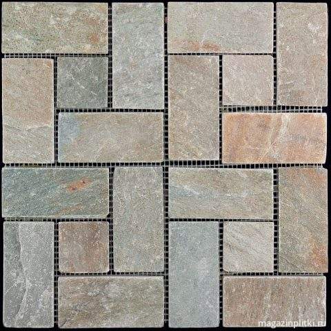 Мозаика из натурального камня KL-M014 (YC-014) (48х48, 48x98)