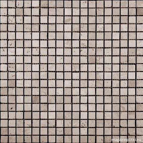 Мозаика из натурального камня M090-15T (Travertine) (15x15)