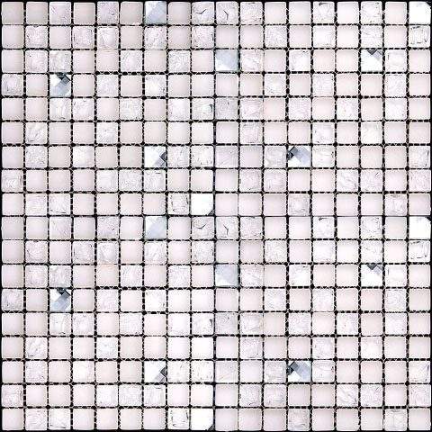 Мозаика стеклянная ICE-13 (15х15)