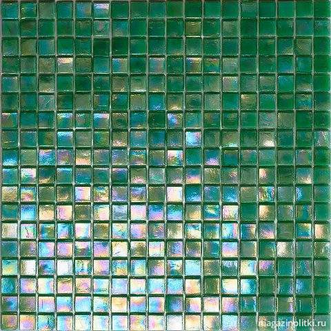 Мозаика стеклянная с камнем  NE32 (15х15)