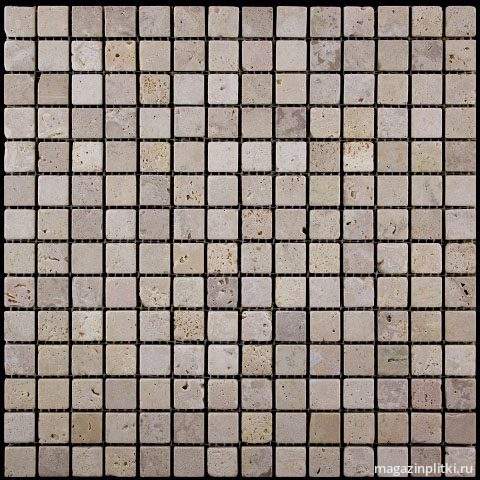Мозаика из натурального камня M090-20T (Travertine) (20х20)