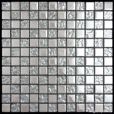 Мозаика стеклянная PA-01-23 (23х23)