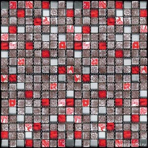 Мозаика стеклянная BDA-1512 (15х15)