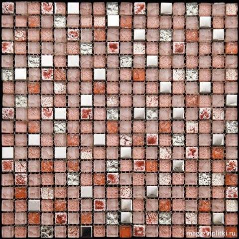 Мозаика стеклянная PST-038 (15х15)