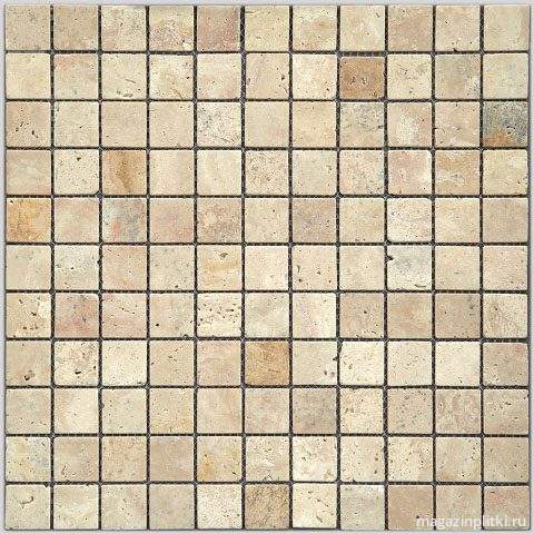 Мозаика из натурального камня 4M90-26P (25,8х25,8)