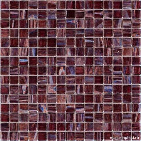 Мозаика стеклянная с камнем  STN532 (20х20)