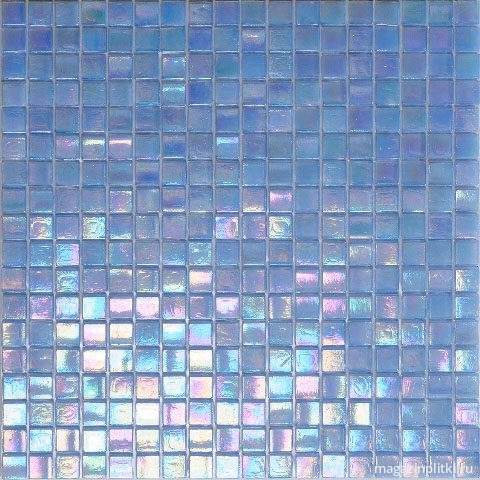Мозаика стеклянная с камнем  NE20 (15х15)