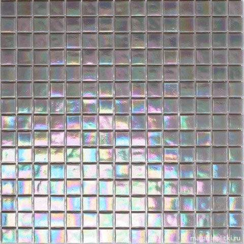 Мозаика стеклянная с камнем  PB208 (20х20)