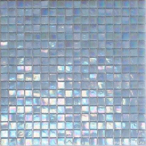 Мозаика стеклянная с камнем  NE18 (15х15)
