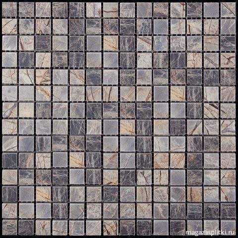 Мозаика из натурального камня M024-20P (M022B-20P) (20х20)