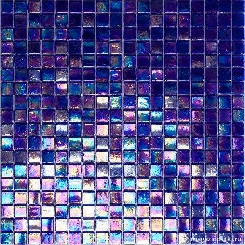 Мозаика стеклянная с камнем  NE27 (15х15)