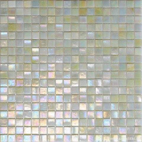 Мозаика стеклянная с камнем  ND38 (15х15)