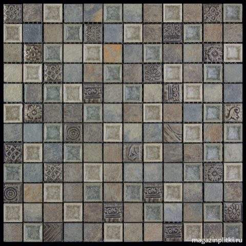 Мозаика стеклянная BDA-2305 (FBY-05) (23х23 )